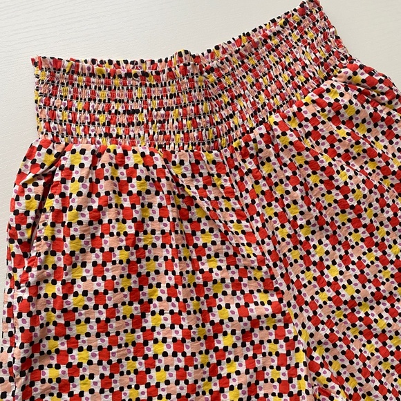 Anthropologie Maeve Multi-color Print Wide Leg Pants Size Small - Picture 5 of 13